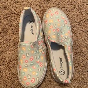 Cat & Jack animal print slip on toddler shoes